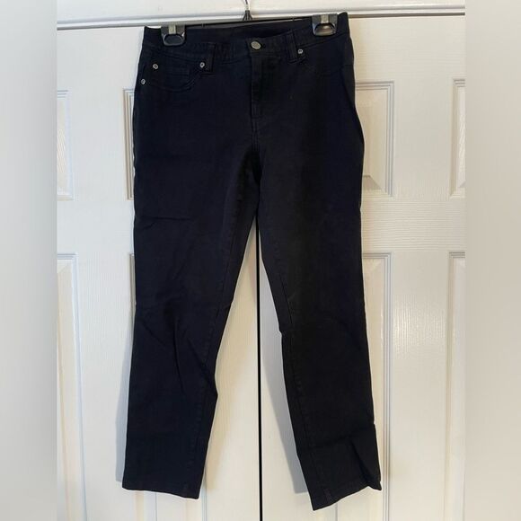 Chico’s Black Jeans Size Small - Picture 1 of 8